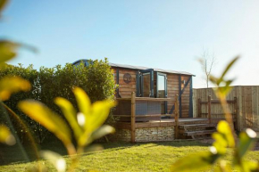 Yew Lodge - Shepherd's Hut Railway Carriage with 